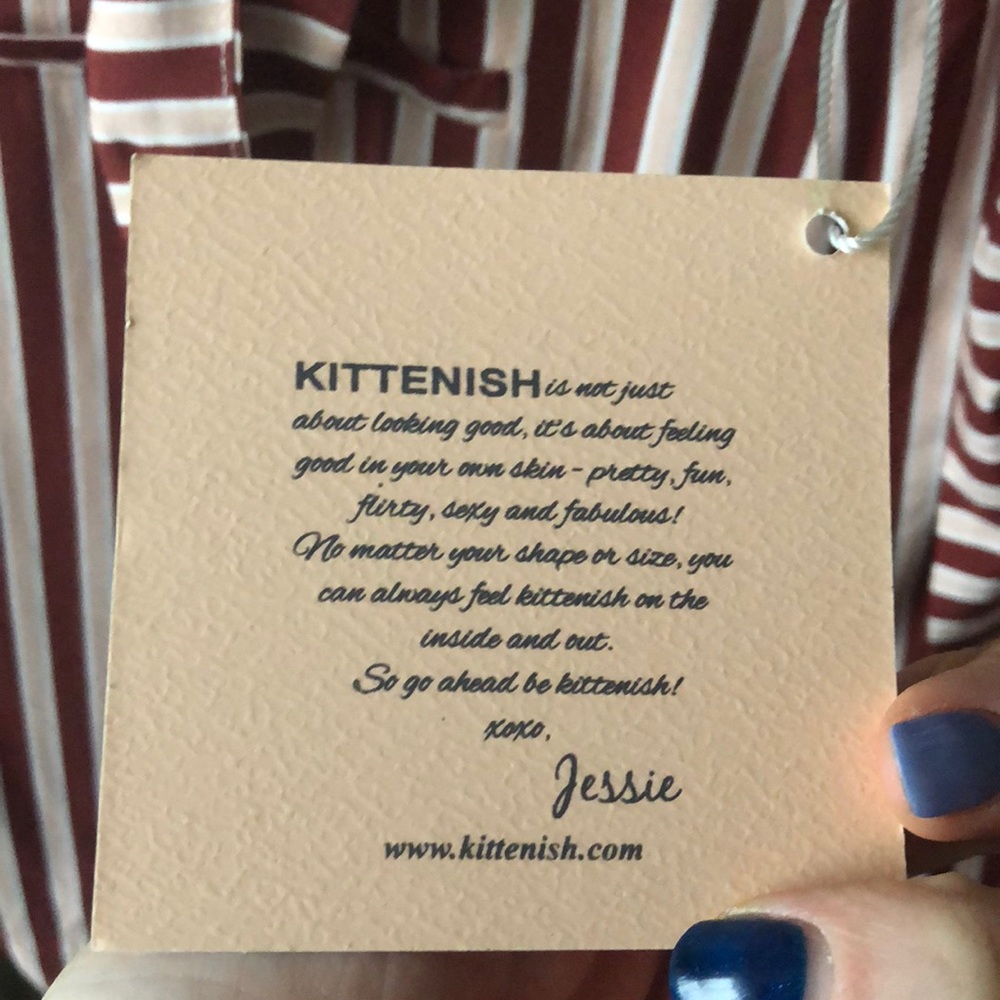 Kittenish pink, maroon, & white Co-Ord set. - Picture 7 of 8